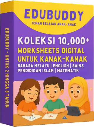 Visual pakej EduBuddy koleksi worksheets digital